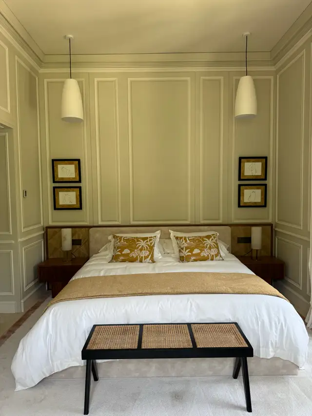 Dormitorio terminado — proyecto real RAD