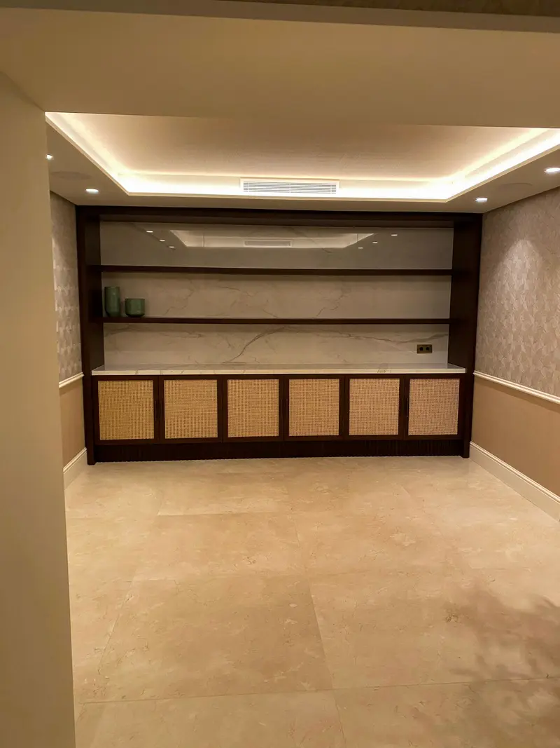 Bathroom renovated with luxury finishes