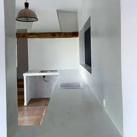 Kitchen in renovated rural home — RAD Málaga project